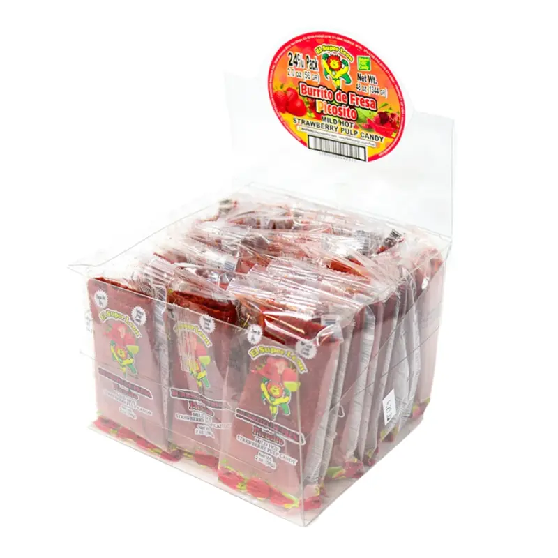 El Leon Burrito Fresa | 24ct, Box