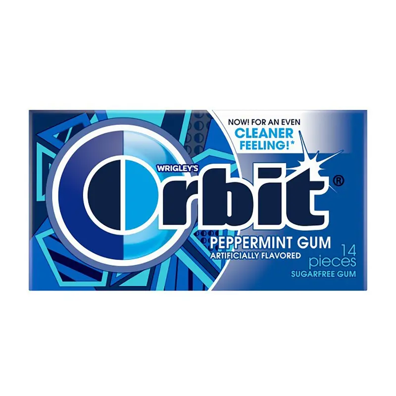 Orbit Peppermint Gum | 12ct, Box