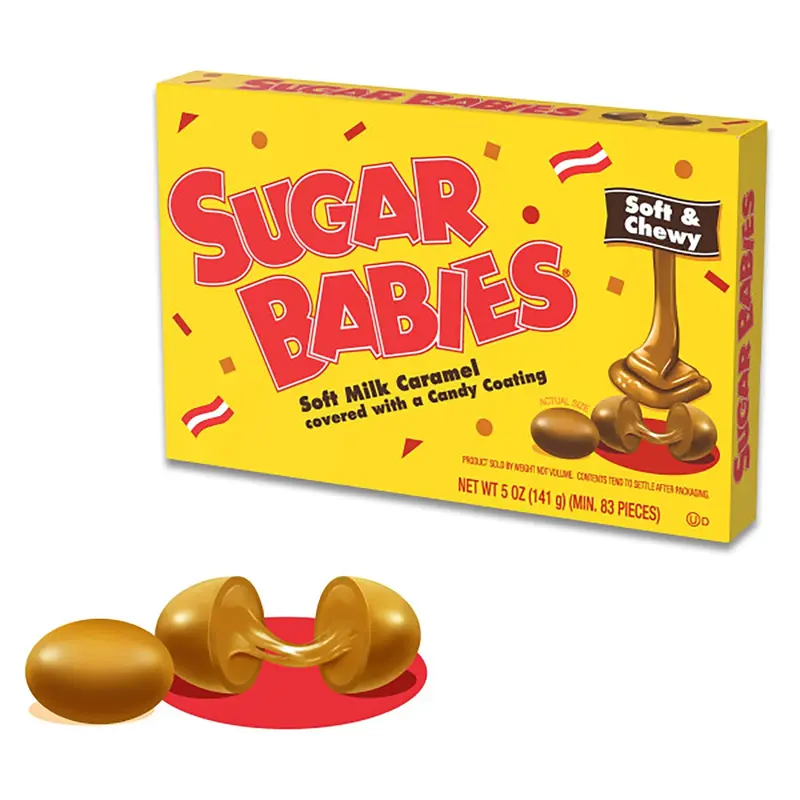Sugar Babies Soft Milk Caramel | 5oz, 12ct, Bag