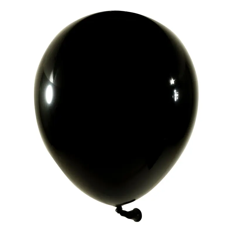 Balloons Latex (12") Black | 12ct, Bag