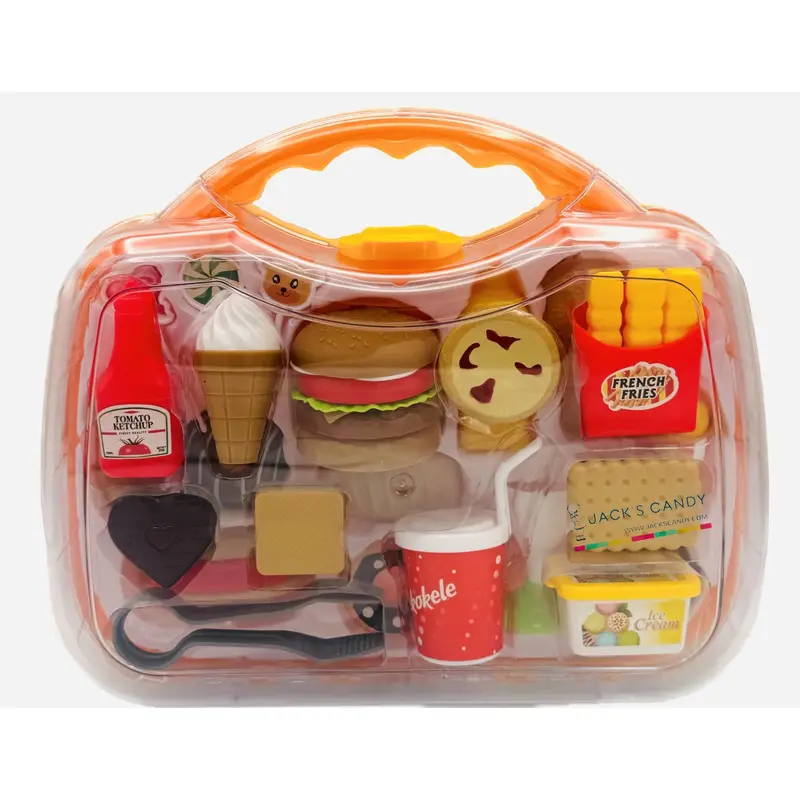 Burger Playset Carry Case 36pc