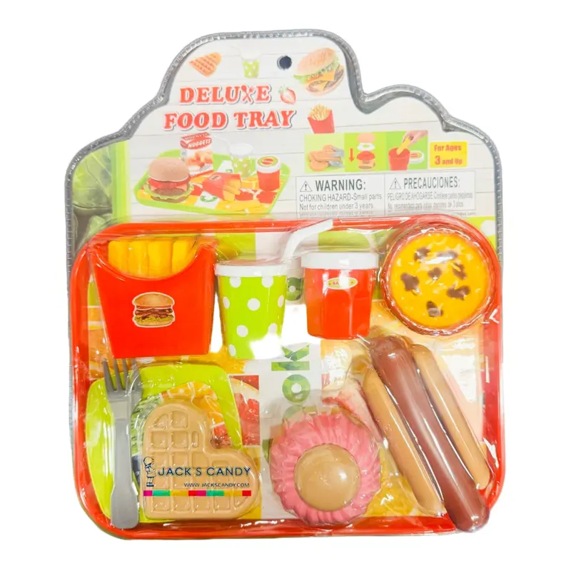 Deluxe Food Tray Play Set 1CT
