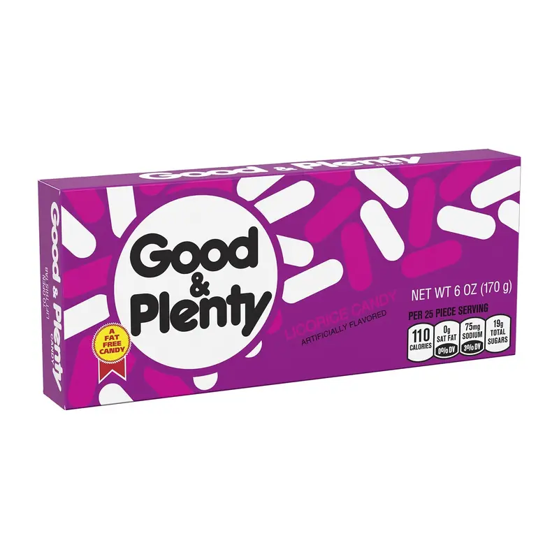 Hershey Good N Plenty Theater Box | 6oz, 12ct, Case
