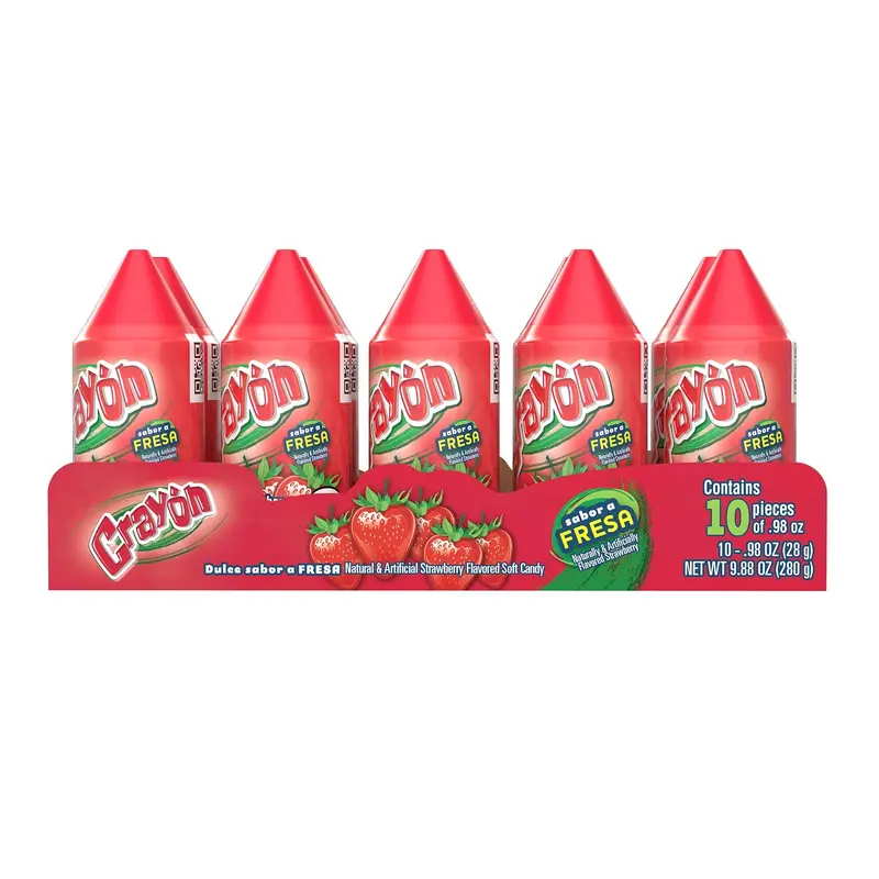Lorena Crayon Strawberry | 10ct, Box