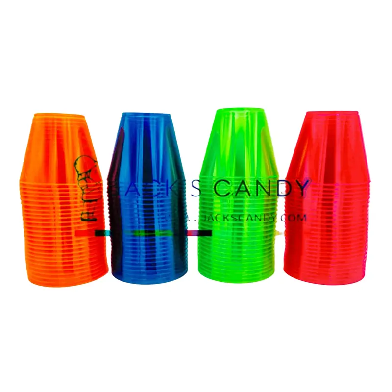 Plastic Neon Cup 9z 100ct