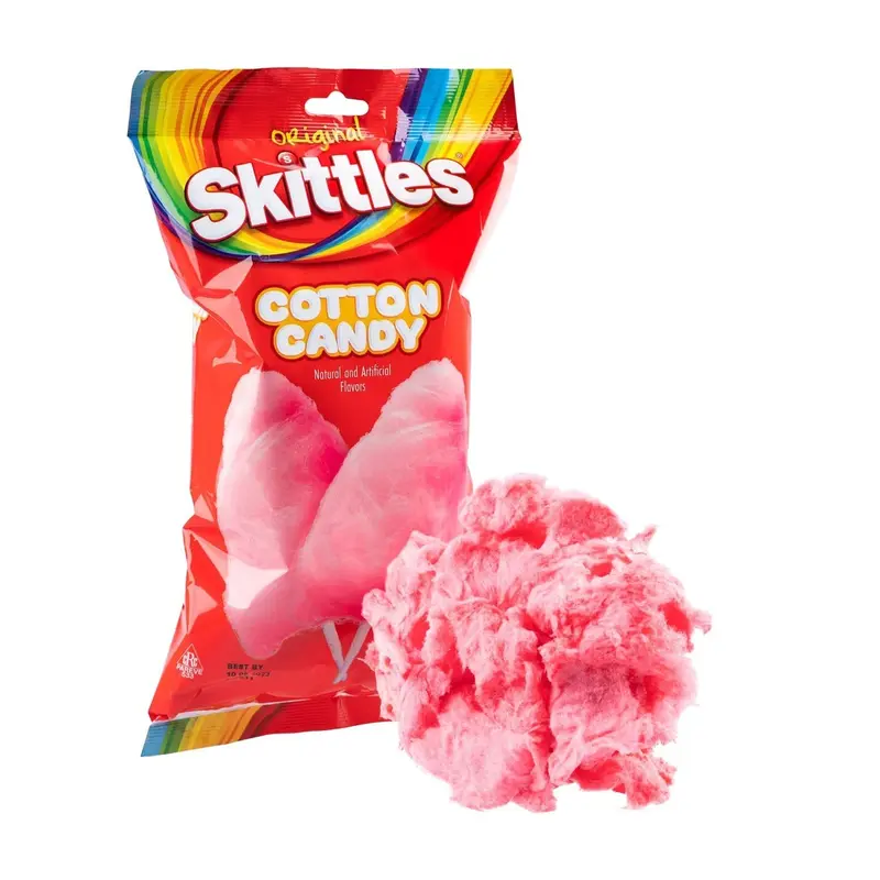 Taste Of Nature Cotton Candy Skittles Bag | 3.1oz, Bag