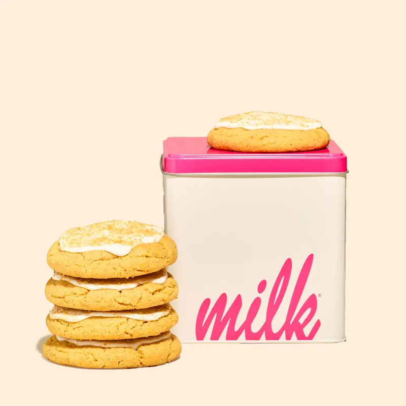 McCormick x Milk Bar Eggnog English Toffee Cookie Tin
