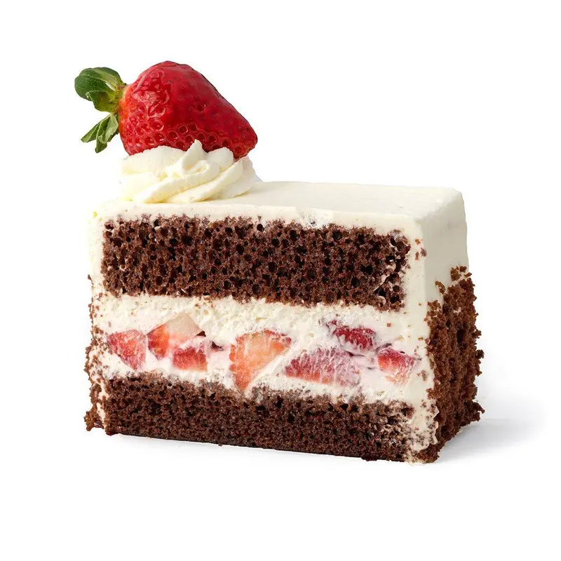 Brown Derby Chocolate Shortcake Slice