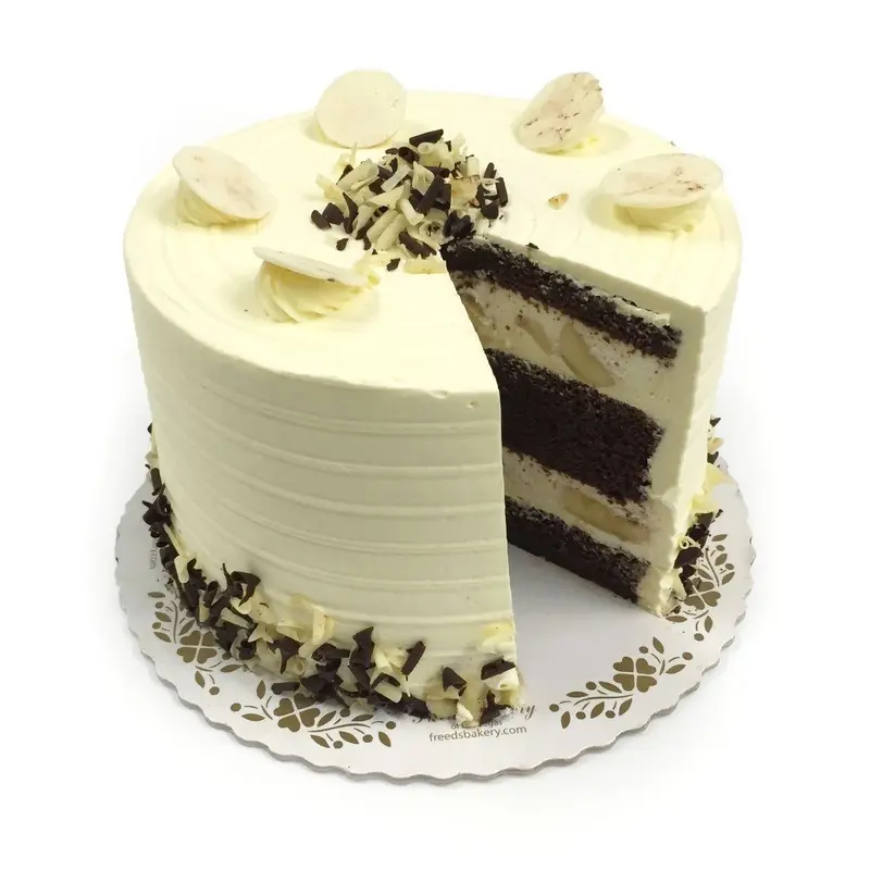 Chocolate Kahlua Banana Dessert Cake