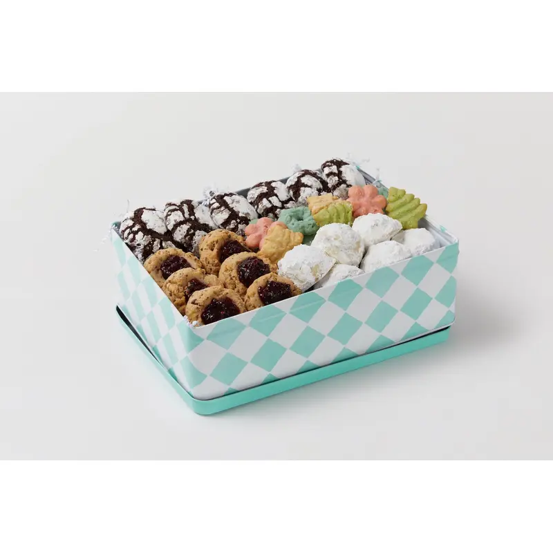 Premium Holiday Cookie Gift Tin