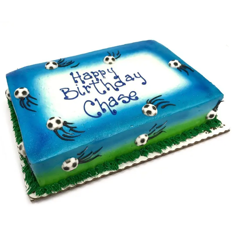 Soccer Game Day Cake