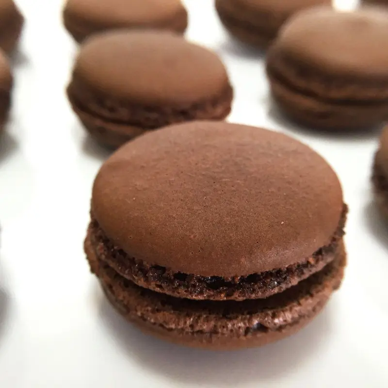 Chocolate Ganache French Macaron