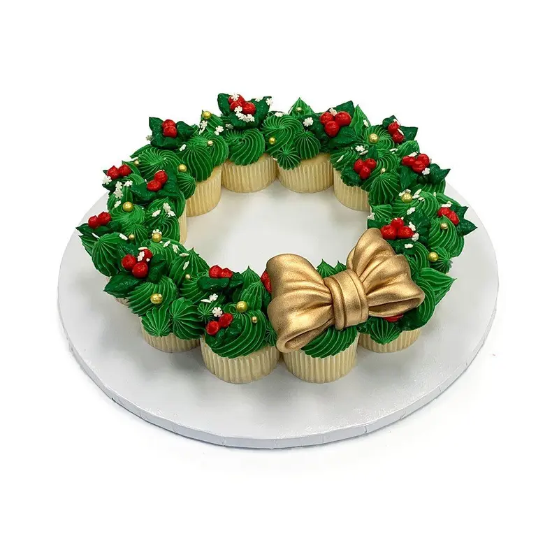 Cupcake Wreath