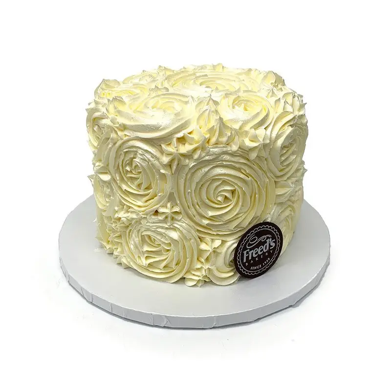 Icing Swirls Wedding Cake