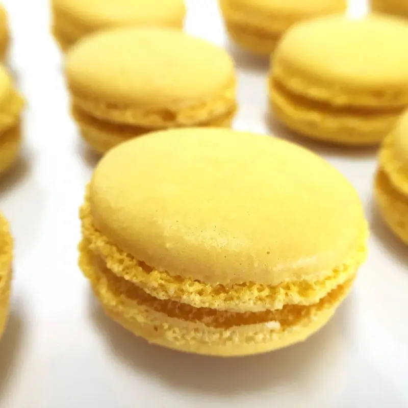 Lemon French Macaron