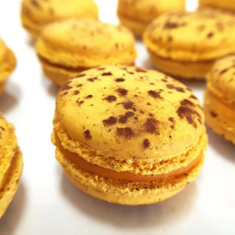 Mango French Macaron
