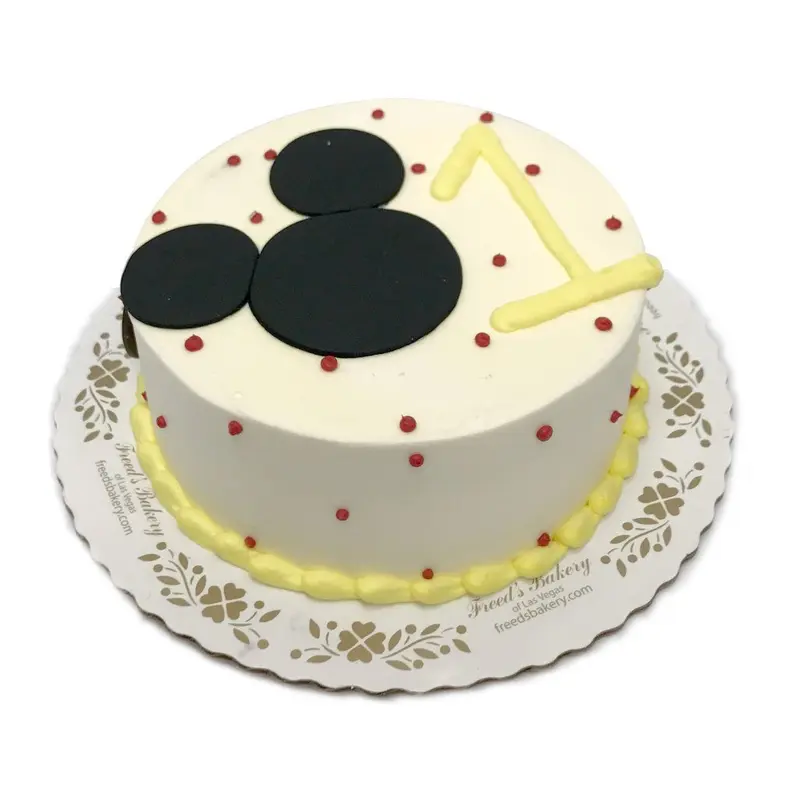 Mickey Birthday Smash Cake