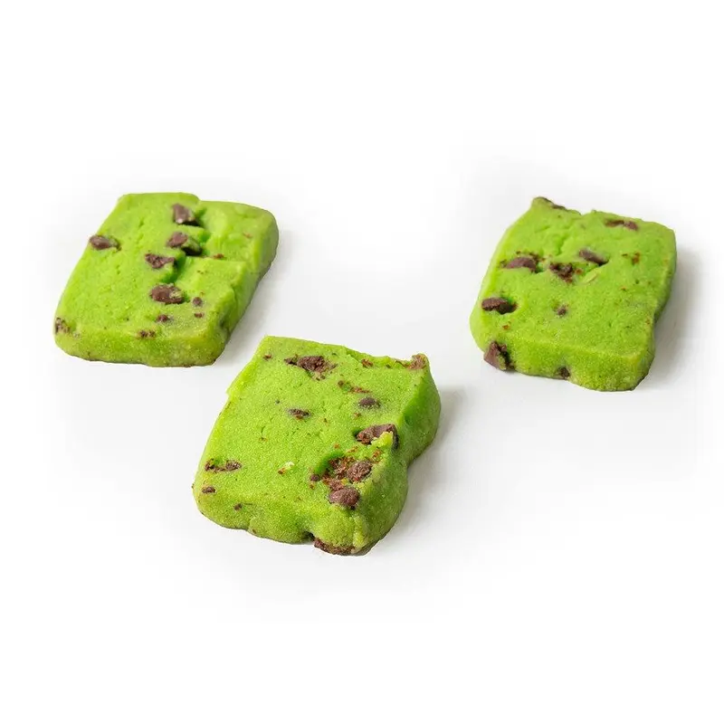 Mint Chocolate Shortbread Cookie