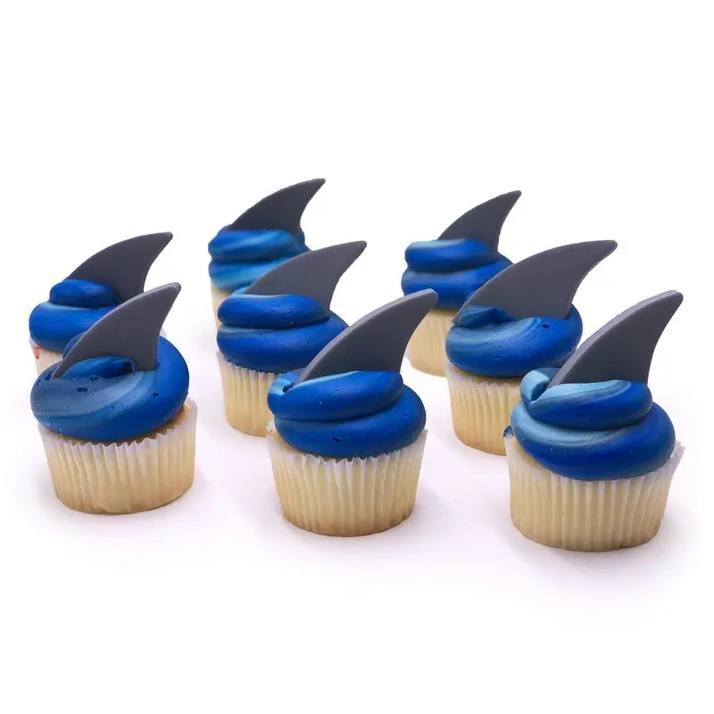 Shark Cupcake