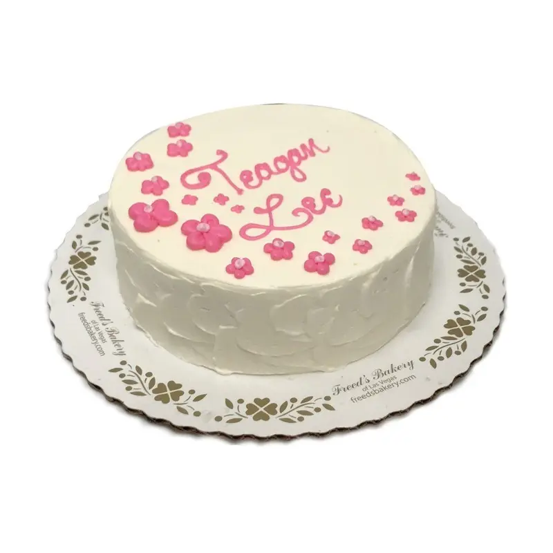 Smashingly Floral Smash Cake