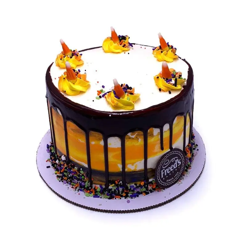 Vanilla Halloween Swirl