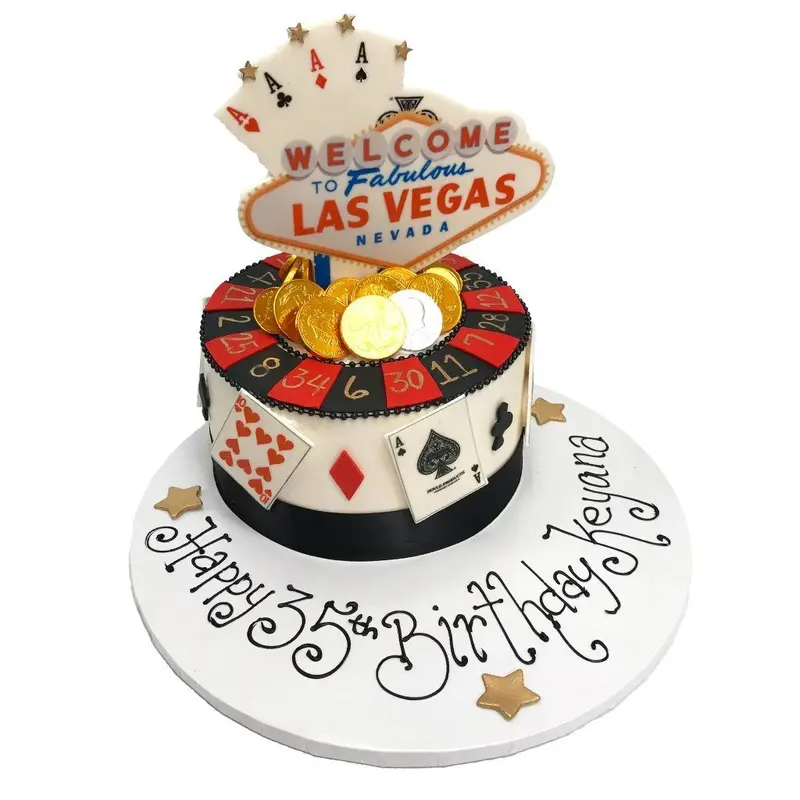 Win Big Vegas Cake