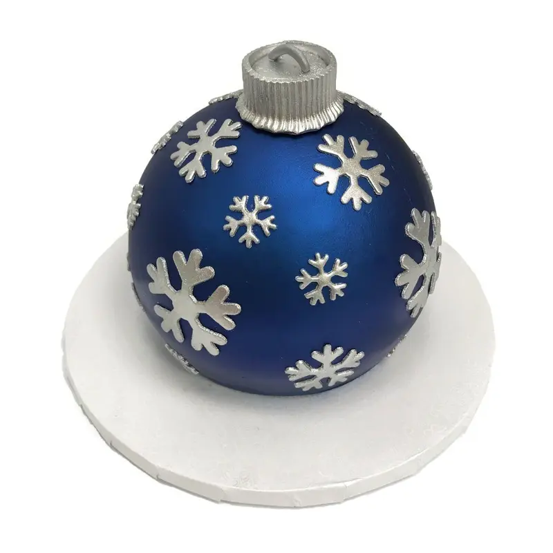Blue and Silver Ornament