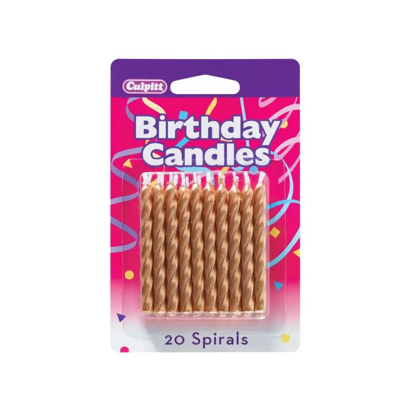 Gold & Silver Candles