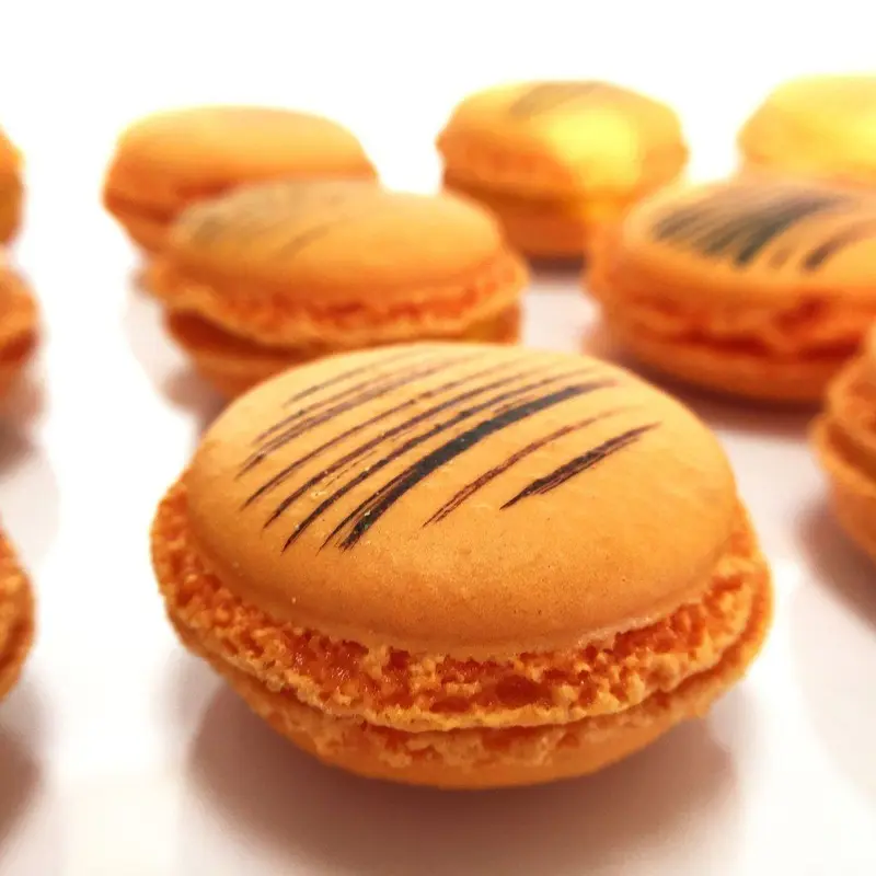 Passion Fruit French Macaron