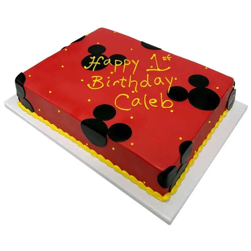 Red Mickey Birthday