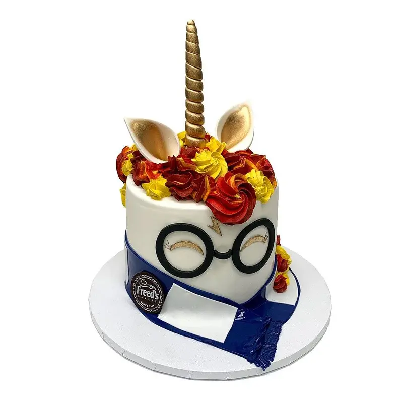 Unicorn Patronus Birthday Cake