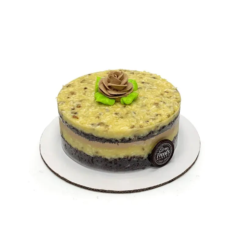 Cozy-Sized German Chocolate Cake