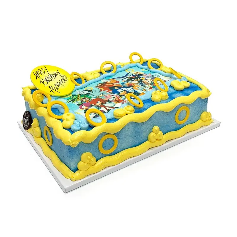 Speed's My Game Birthday Cake