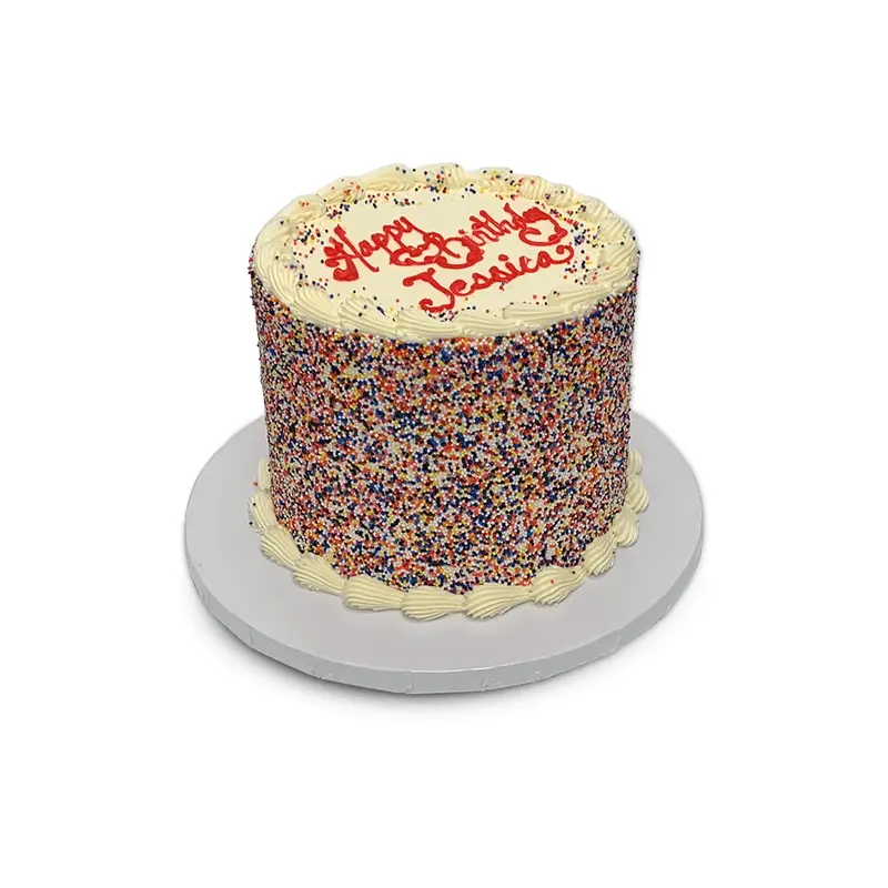 Sprinkle Sprinkle Icing Cake