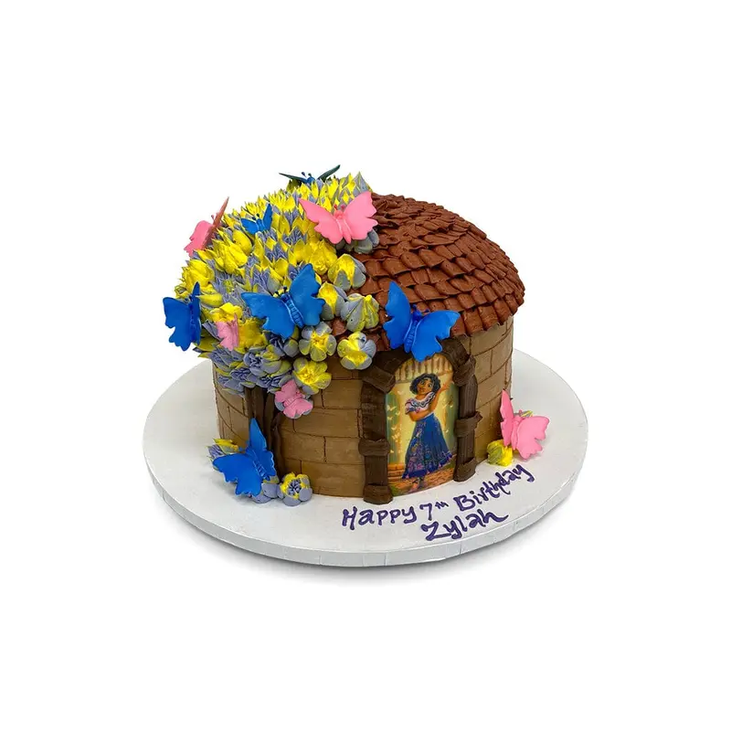 Butterfly Madrigal Birthday Cake