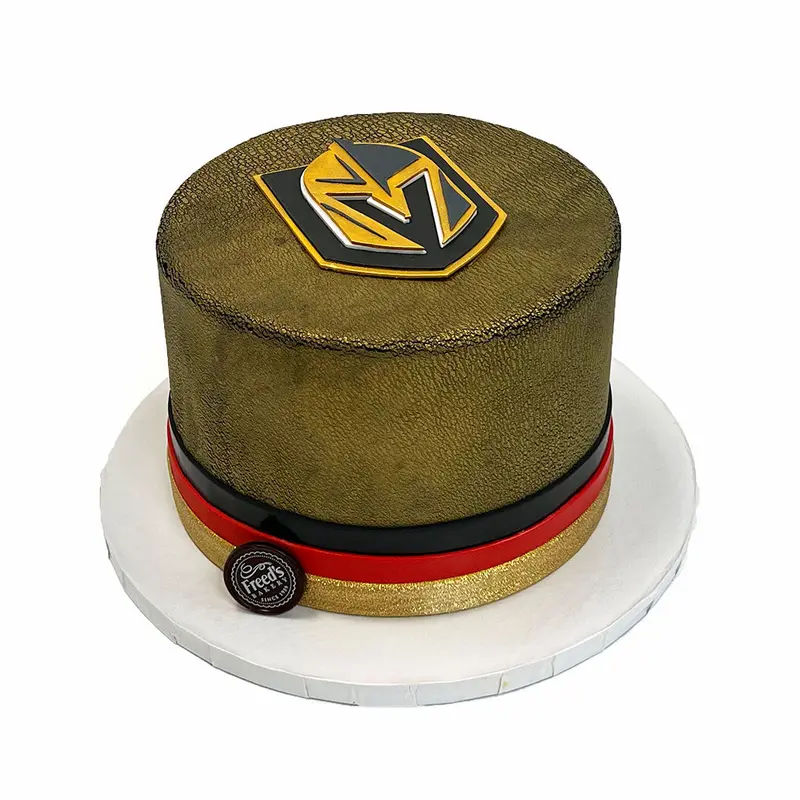 Knight Time Vegas Golden Knights Cake