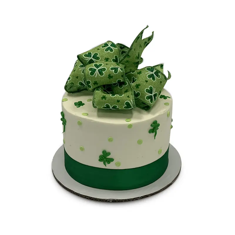 Shamrocks and Ribbon