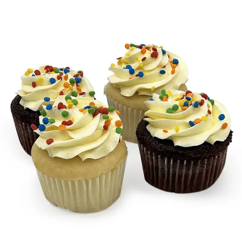 Confetti Color Cupcake