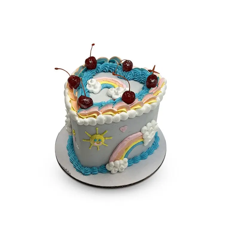 Pastel Rainbow Heart