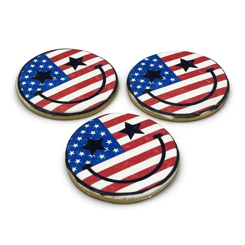 Stars, Stripes, and Smiles Cookie