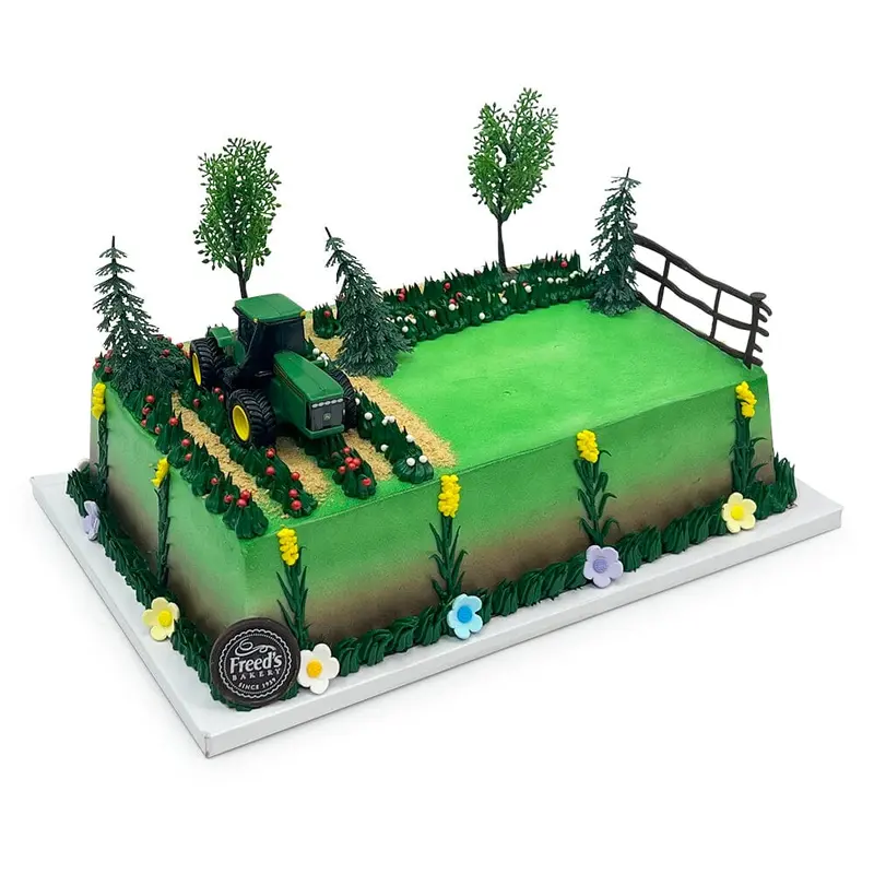 Tractor Birthday Cake