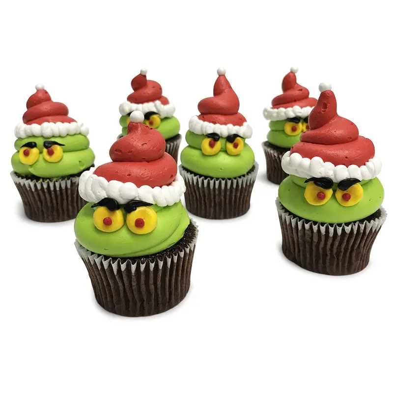 Grinchie Cupcake