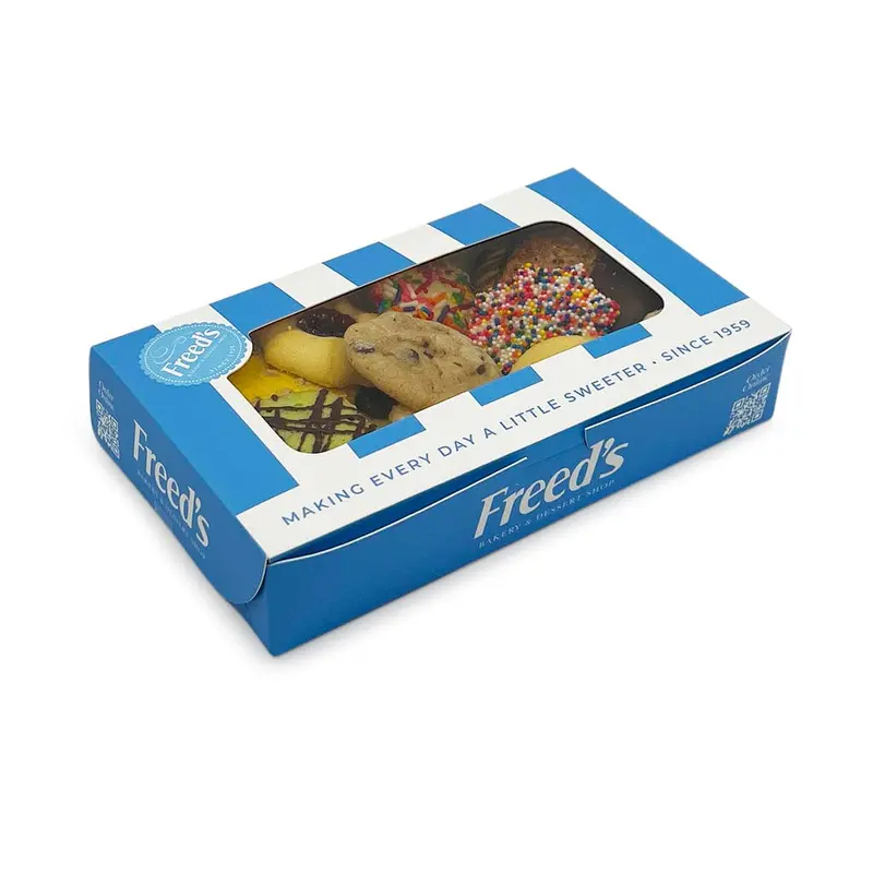 Half Pound Freed's Box Cookie Assortment