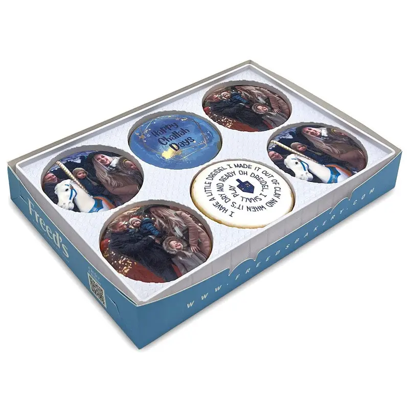 Little Dreidel Custom Cookie Gift Box