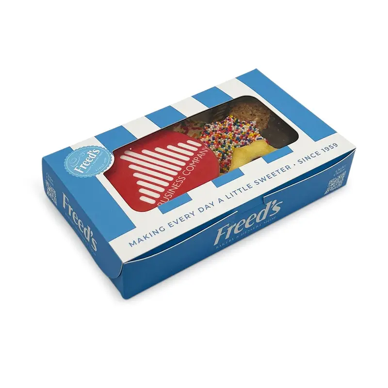 LOGO COOKIE & Half Pound Freed's Box Cookie Assortment
