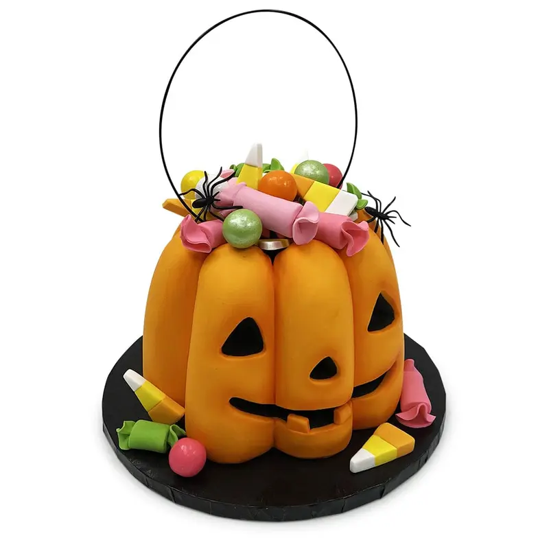 Pumpkin Bucket Candy Treat