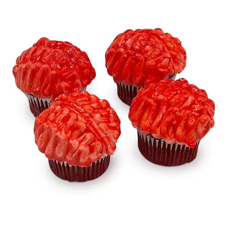 Brain Bite Cupcakes