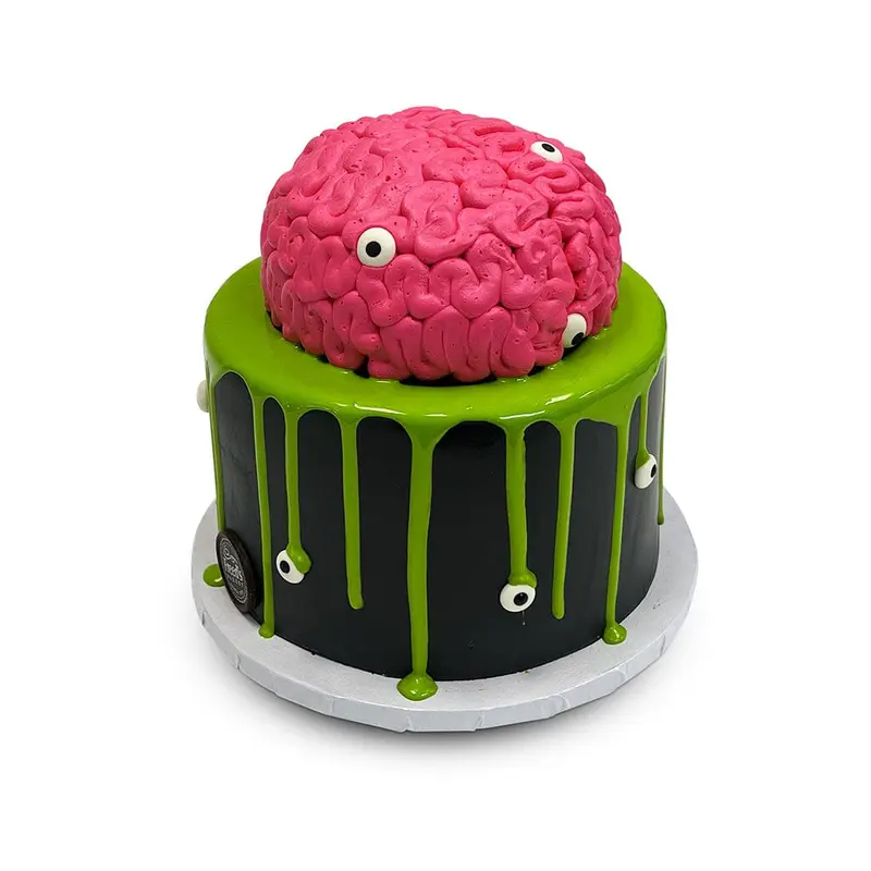 Eye Like Brains Drip Cake