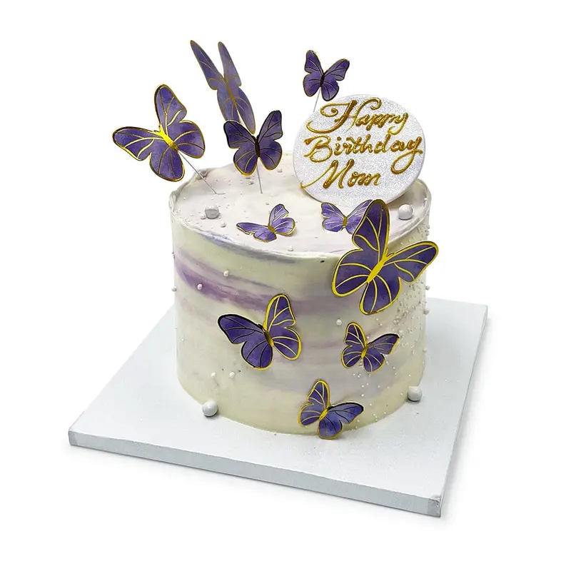 Purple and Gold Flutter