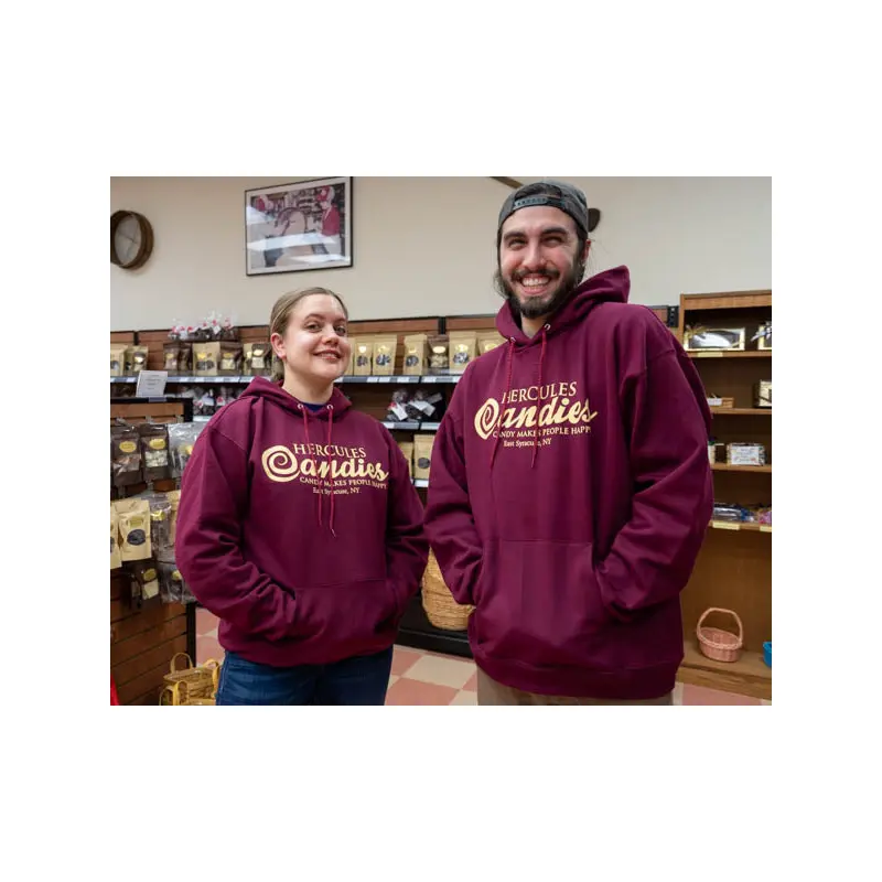Hercules Candy Maroon Pullover Hoodie